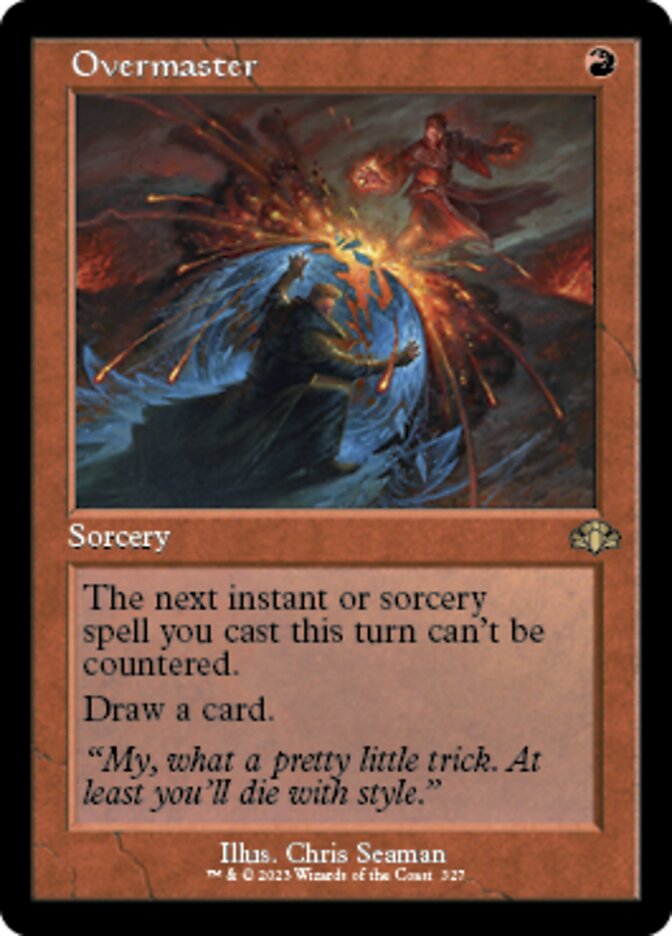 Overmaster (Retro) [Dominaria Remastered] | Exor Games Summserside