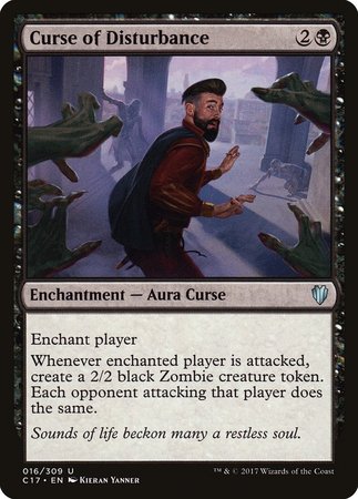 Curse of Disturbance [Commander 2017] | Exor Games Summserside