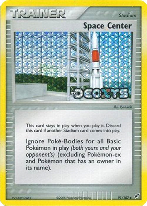 Space Center (91/107) (Stamped) [EX: Deoxys] | Exor Games Summserside