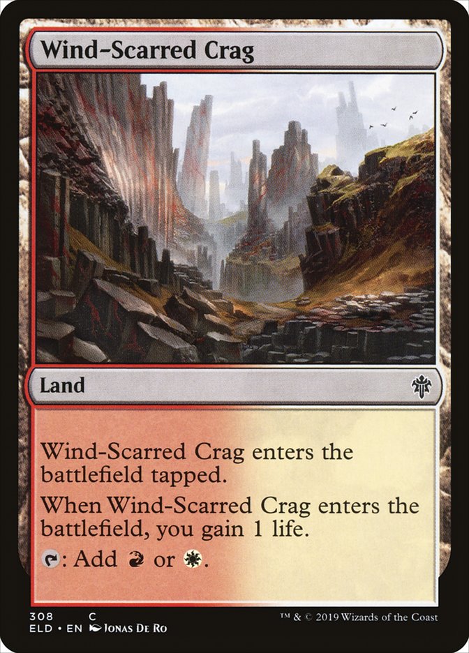 Wind-Scarred Crag [Throne of Eldraine] | Exor Games Summserside
