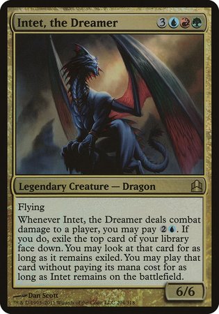 Intet, the Dreamer (Oversized) [Commander 2011 Oversized] | Exor Games Summserside