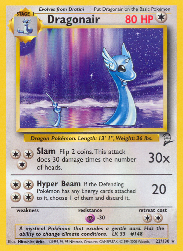 Dragonair (22/130) [Base Set 2] | Exor Games Summserside