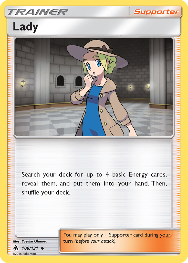 Lady (109/131) [Sun & Moon: Forbidden Light] | Exor Games Summserside