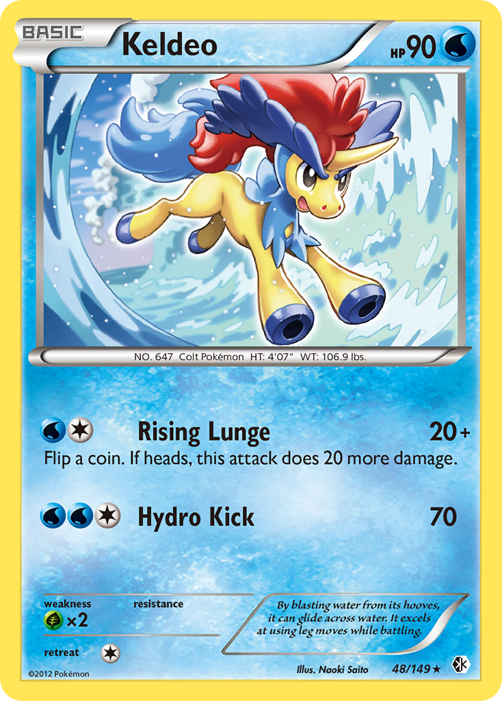 Keldeo (48/149) [Black & White: Boundaries Crossed] | Exor Games Summserside