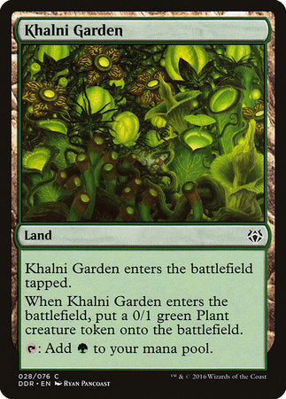 Khalni Garden [Duel Decks: Nissa vs. Ob Nixilis] | Exor Games Summserside