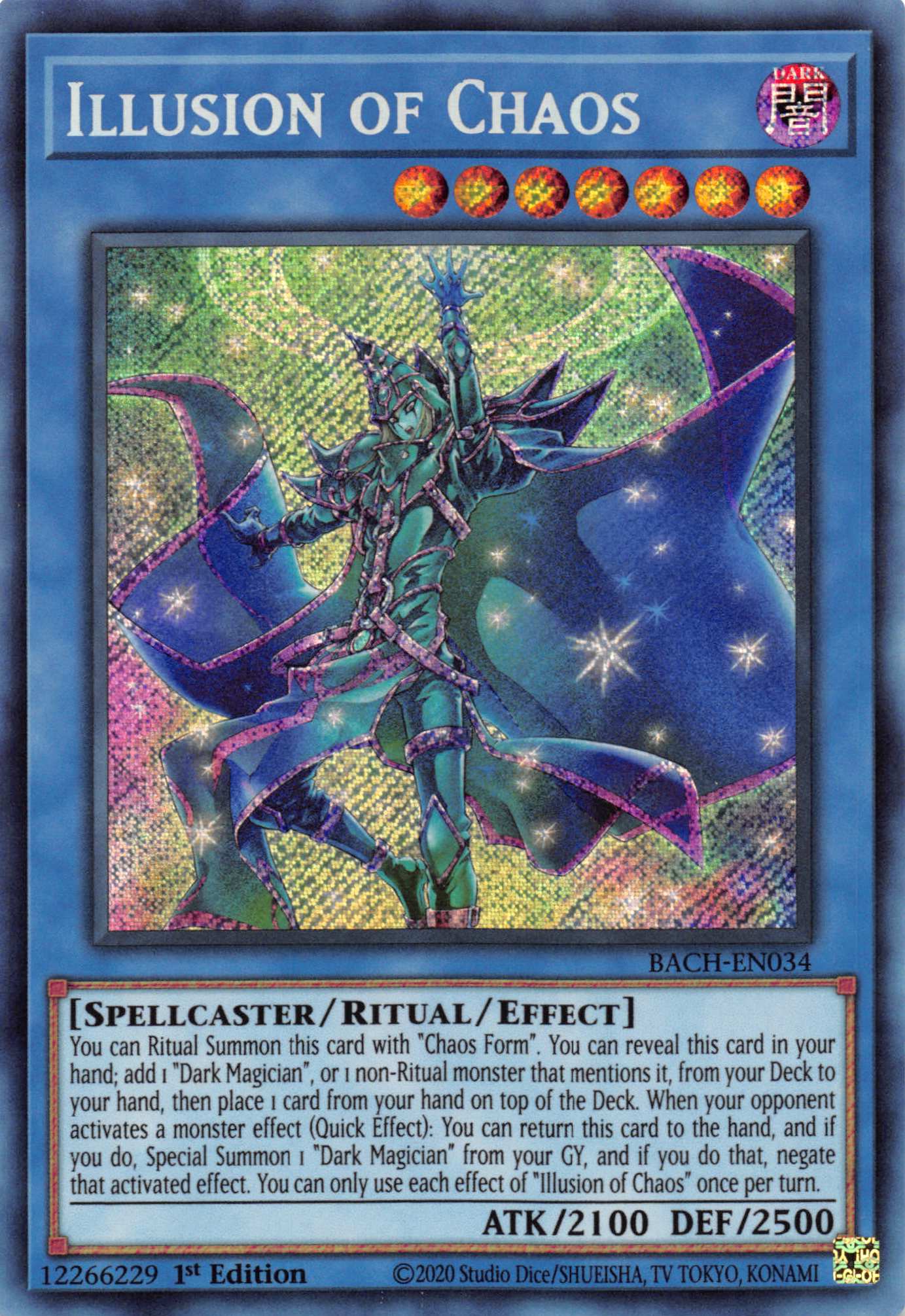 Illusion of Chaos [BACH-EN034] Secret Rare | Exor Games Summserside