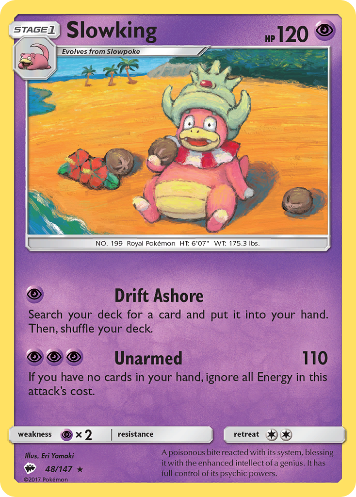 Slowking (48/147) [Sun & Moon: Burning Shadows] | Exor Games Summserside