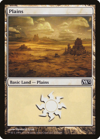 Plains (232) [Magic 2012] | Exor Games Summserside