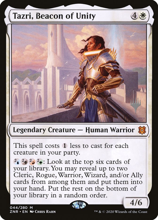 Tazri, Beacon of Unity (Promo Pack) [Zendikar Rising Promos] | Exor Games Summserside