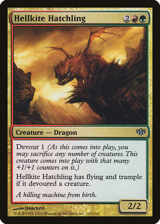 Hellkite Hatchling [Conflux] | Exor Games Summserside