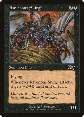 Ravenous Skirge [Urza's Saga] | Exor Games Summserside