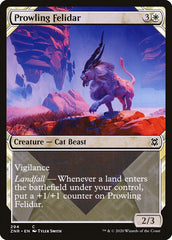 Prowling Felidar (Showcase) [Zendikar Rising] | Exor Games Summserside