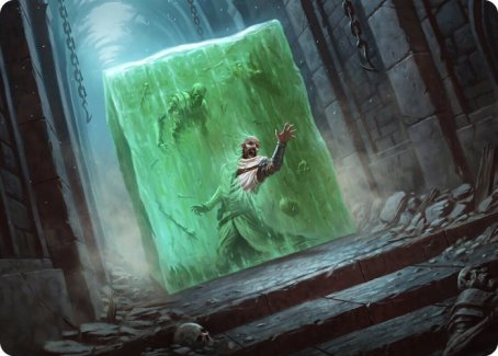 Gelatinous Cube Art Card [Dungeons & Dragons: Adventures in the Forgotten Realms Art Series] | Exor Games Summserside