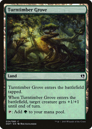 Turntimber Grove [Duel Decks: Zendikar vs. Eldrazi] | Exor Games Summserside