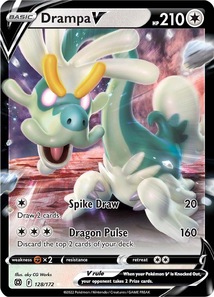 Drampa V (128/172) [Sword & Shield: Brilliant Stars] | Exor Games Summserside