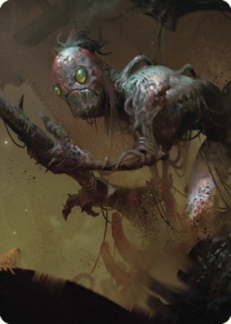 Mold Folk Art Card [Commander Legends: Battle for Baldur's Gate Art Series] | Exor Games Summserside