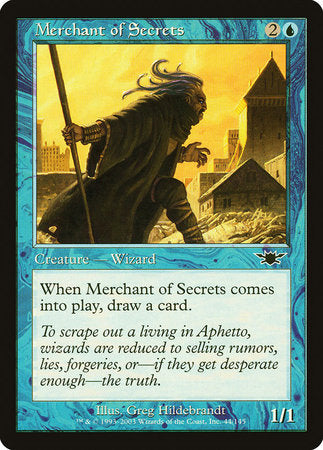 Merchant of Secrets [Legions] | Exor Games Summserside