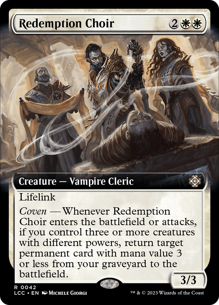 Redemption Choir (Extended Art) [The Lost Caverns of Ixalan Commander] | Exor Games Summserside