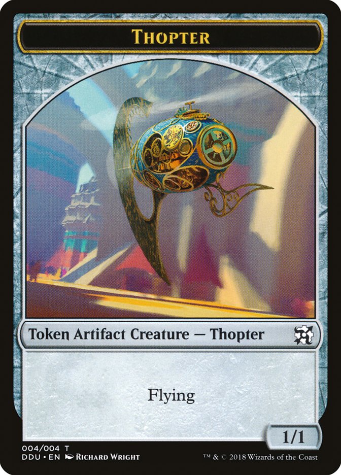 Thopter (004/004) [Duel Decks: Elves vs. Inventors Tokens] | Exor Games Summserside