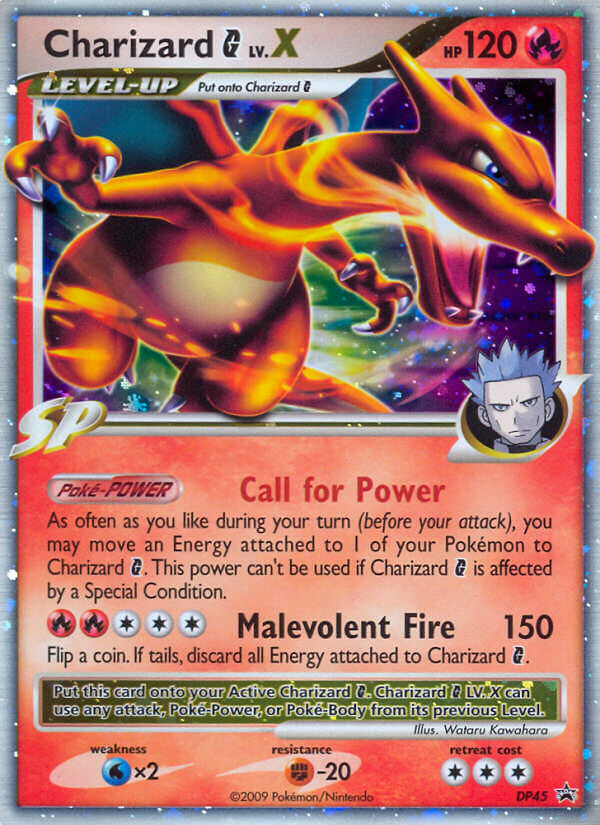 Charizard G LV.X (DP45) [Diamond & Pearl: Black Star Promos] | Exor Games Summserside