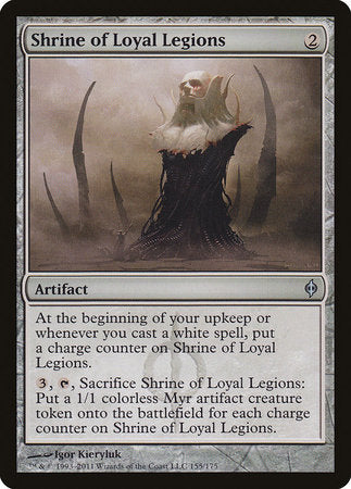 Shrine of Loyal Legions [New Phyrexia] | Exor Games Summserside