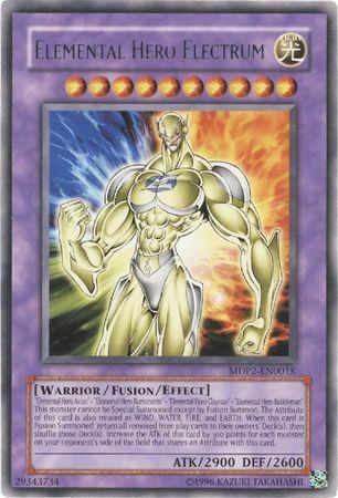 Elemental Hero Electrum (Redemption Replacement) [MDP2-EN001K] Rare | Exor Games Summserside