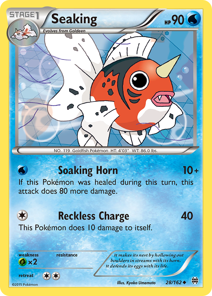 Seaking (28/162) [XY: BREAKthrough] | Exor Games Summserside