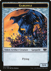 Gargoyle // Elf Warrior Double-sided Token [Commander 2014 Tokens] | Exor Games Summserside