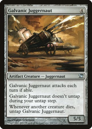 Galvanic Juggernaut [Innistrad] | Exor Games Summserside