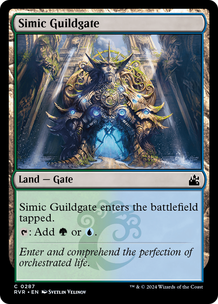 Simic Guildgate [Ravnica Remastered] | Exor Games Summserside