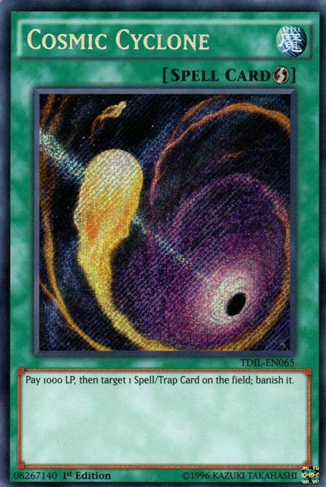 Cosmic Cyclone [TDIL-EN065] Secret Rare | Exor Games Summserside