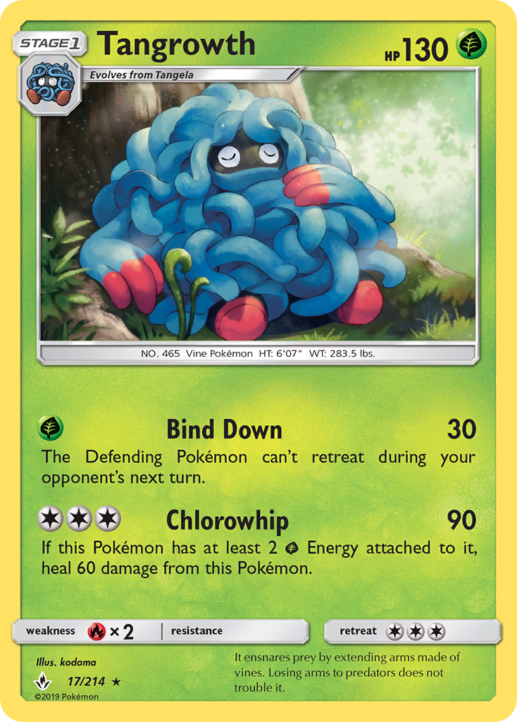 Tangrowth (17/214) [Sun & Moon: Unbroken Bonds] | Exor Games Summserside