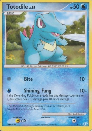 Totodile (8/12) [Diamond & Pearl: Trainer Kit - Manaphy] | Exor Games Summserside