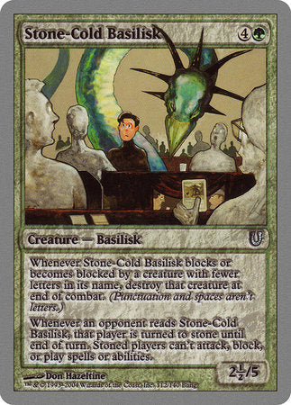 Stone-Cold Basilisk [Unhinged] | Exor Games Summserside