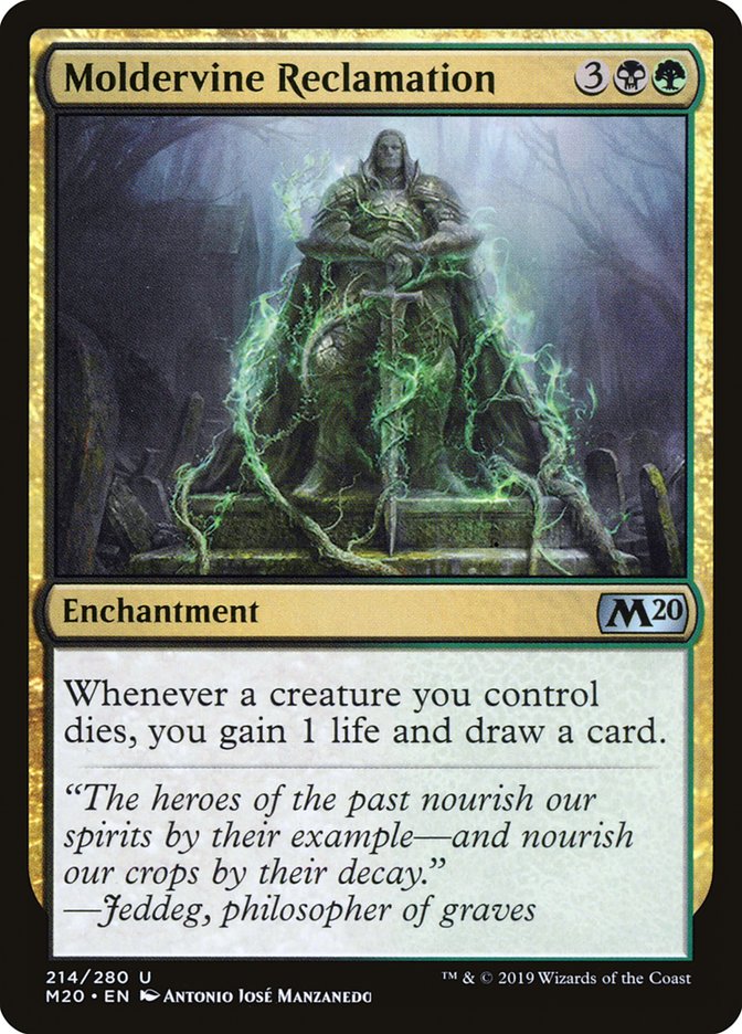 Moldervine Reclamation [Core Set 2020] | Exor Games Summserside