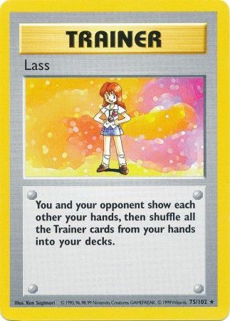 Lass (75/102) [Base Set Shadowless Unlimited] | Exor Games Summserside