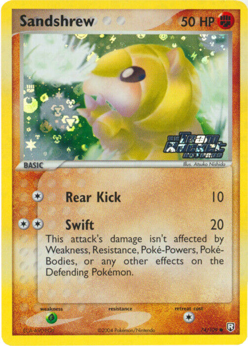 Sandshrew (74/109) (Stamped) [EX: Team Rocket Returns] | Exor Games Summserside