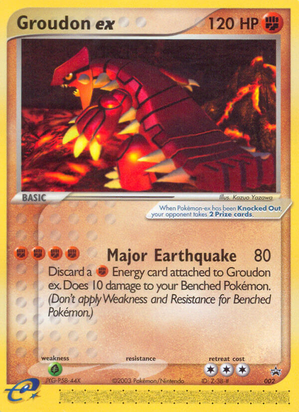 Groudon ex (002) [Nintendo: Black Star Promos] | Exor Games Summserside