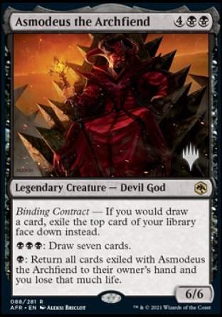 Asmodeus the Archfiend (Promo Pack) [Dungeons & Dragons: Adventures in the Forgotten Realms Promos] | Exor Games Summserside