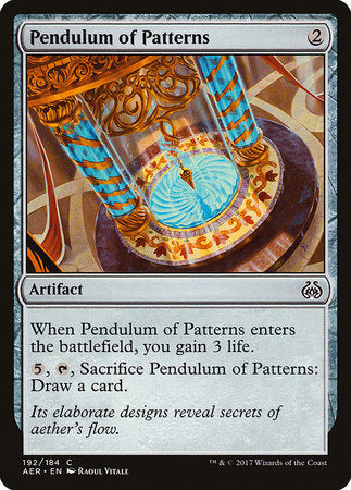 Pendulum of Patterns [Aether Revolt] | Exor Games Summserside