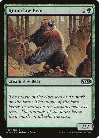 Runeclaw Bear [Magic 2015] | Exor Games Summserside