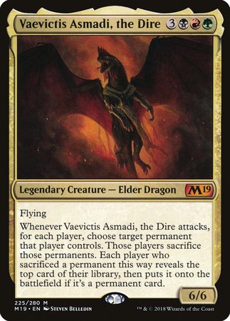 Vaevictis Asmadi, The Dire [Core Set 2019] | Exor Games Summserside