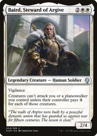 Baird, Steward of Argive [Dominaria] | Exor Games Summserside