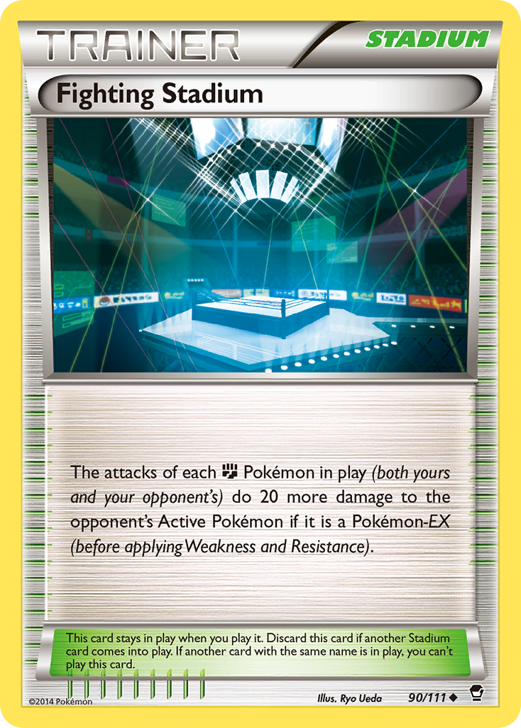 Fighting Stadium (90/111) [XY: Furious Fists] | Exor Games Summserside