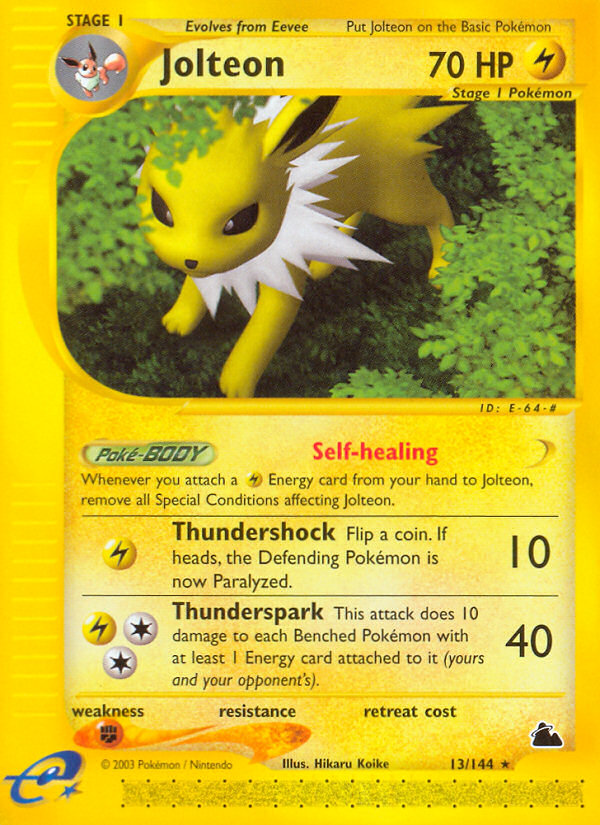 Jolteon (13/144) [Skyridge] | Exor Games Summserside