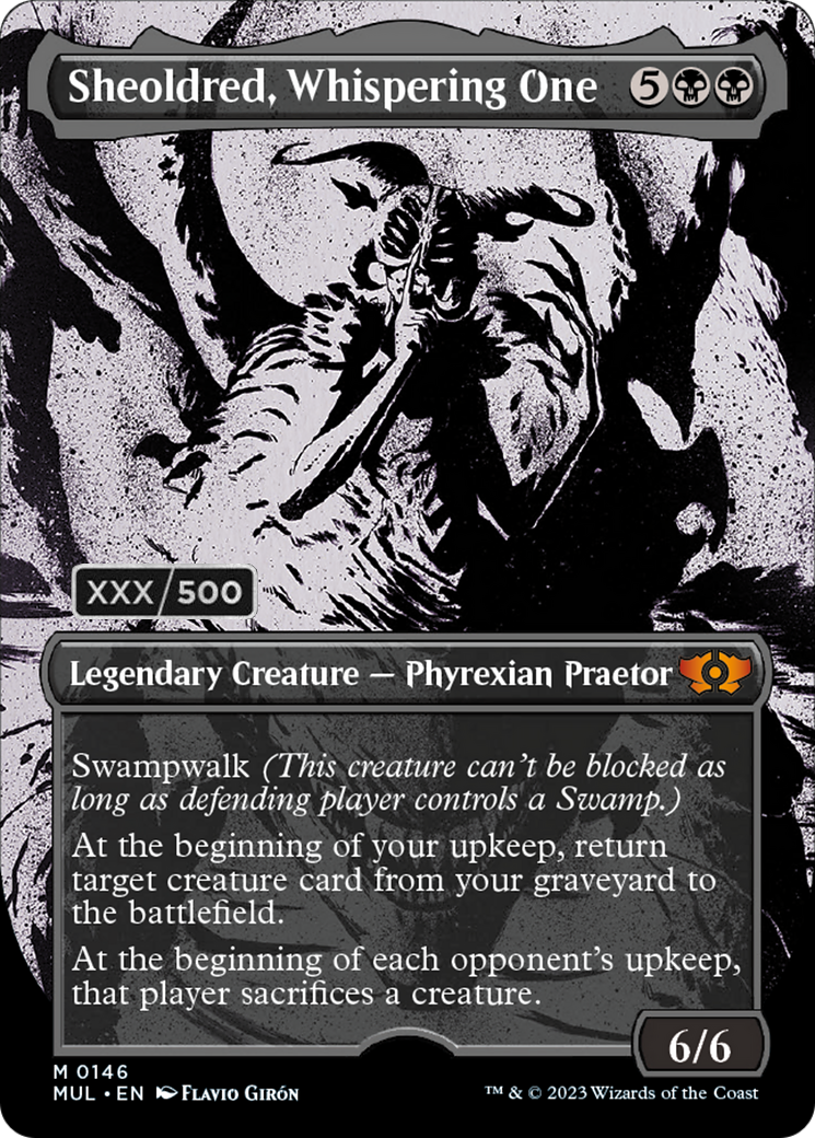 Sheoldred, Whispering One (Serialized) [Multiverse Legends] | Exor Games Summserside
