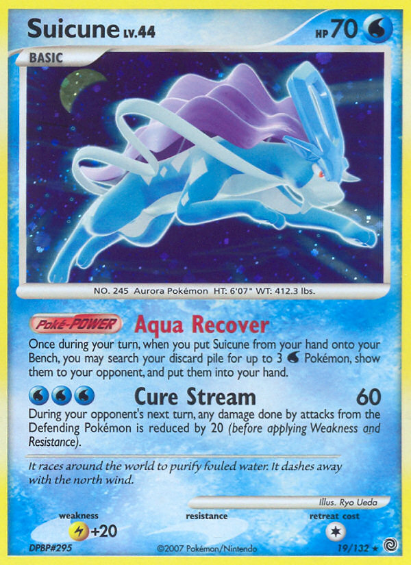 Suicune (19/132) [Diamond & Pearl: Secret Wonders] | Exor Games Summserside