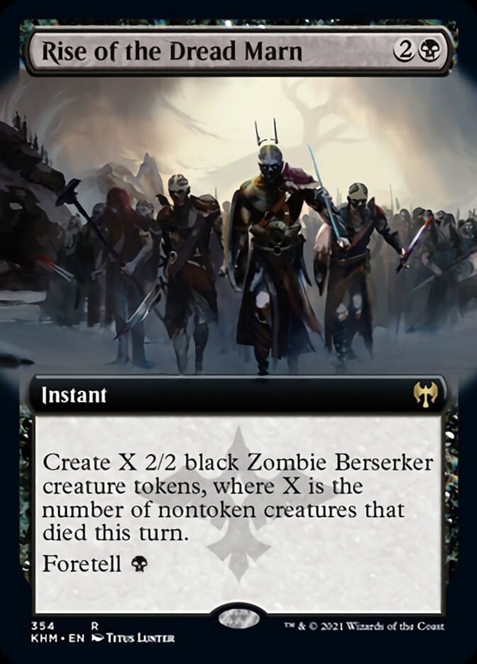 Rise of the Dread Marn (Extended Art) [Kaldheim] | Exor Games Summserside
