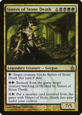Sisters of Stone Death [Ravnica: City of Guilds] | Exor Games Summserside