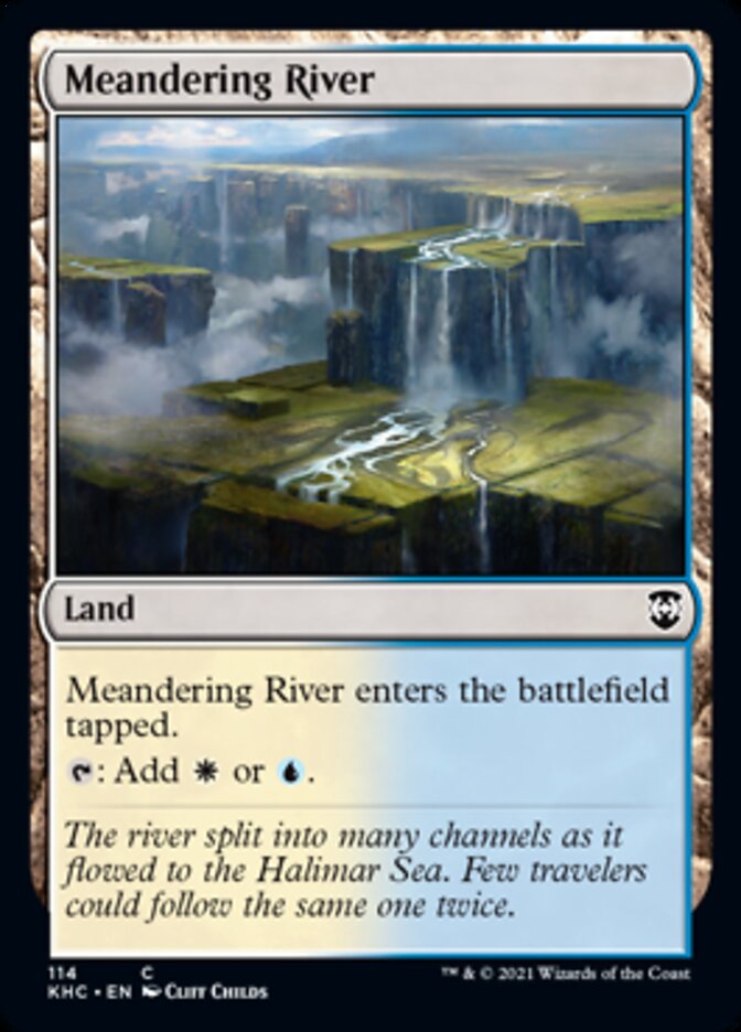 Meandering River [Kaldheim Commander] | Exor Games Summserside